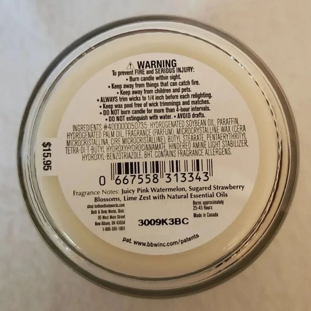 Bath & Body Works bath body